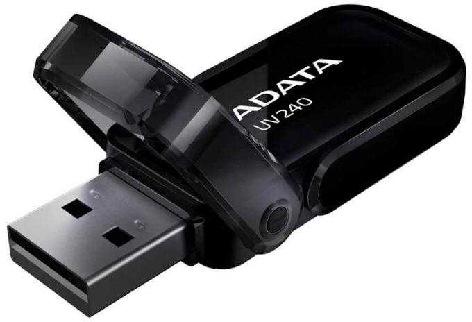 USB памет Adata 32GB UV240 USB 2.0-Flash Drive Black
