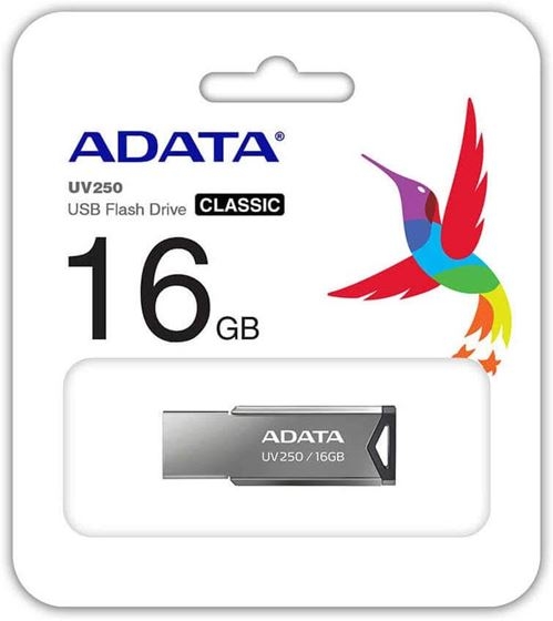 USB памет ADATA UV250 16GB USB 2.0 Black