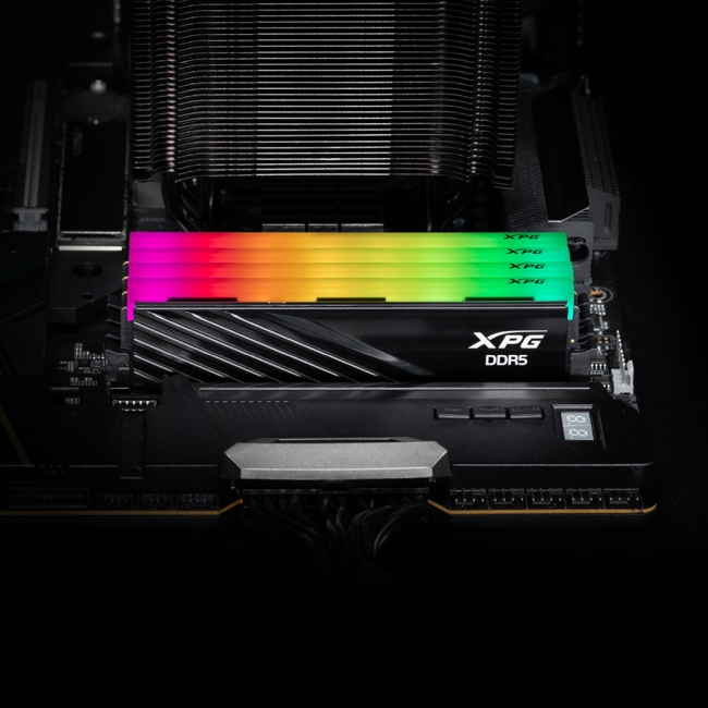 RAM памет ADATA Lancer Blade RGB, 64 GB (2x32 GB), DDR5 6000 MHz, CL30, черна