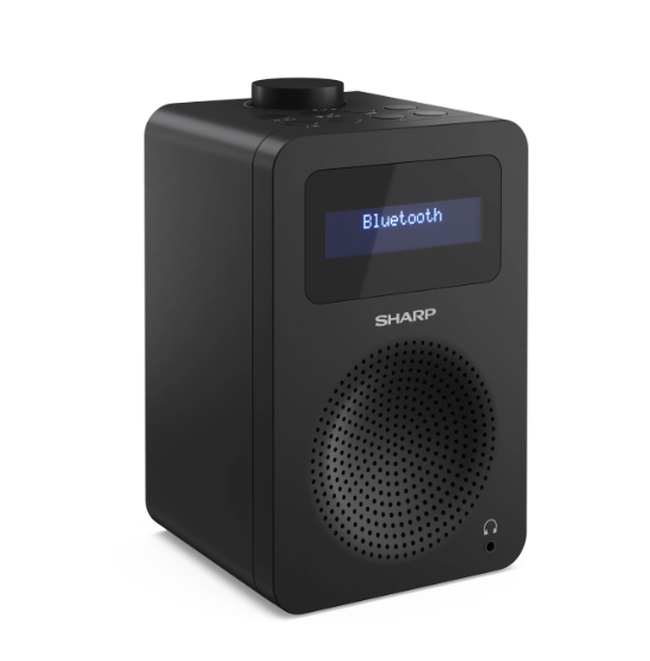 Колонки Sharp DR-430(BK) Digital Radio Bluetooth DAB+ LCD аларма черен