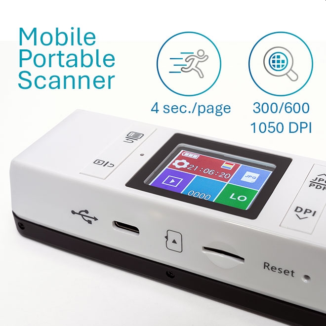IRIScan Book 7 Dyslexic Mobile Scanner