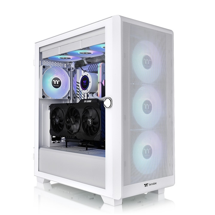 PC case Thermaltake S250 TG ARGB Snow