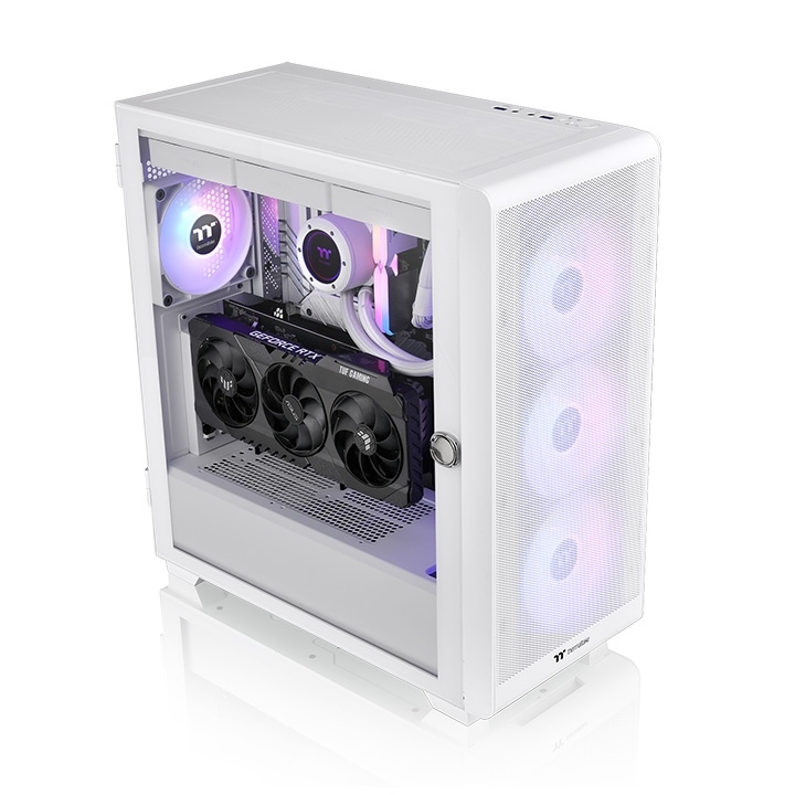 PC case Thermaltake S250 TG ARGB Snow