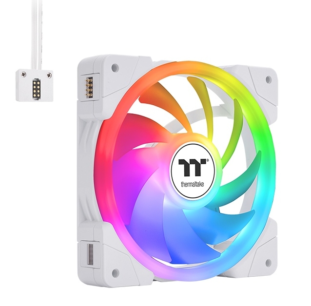 Охлаждане Thermaltake SWAFAN EX14 ARGB PC TT Premium Edition 3 White