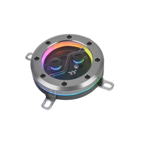 Охлаждане Thermaltake Pacific SW1 Plus воден блок CU & PMMA RGB LED прозрачен