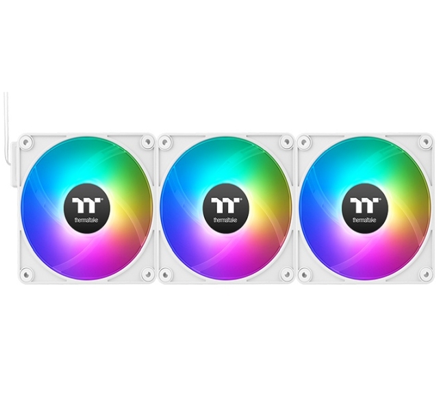 Охлаждане Thermaltake CT140 EX Reverse ARGB Sync PC Cooling Fan 3 Pack White