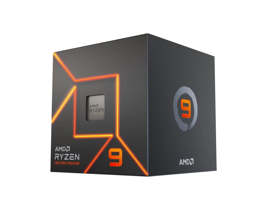 Процесор AMD Ryzen 9 7900 (AM5) Processor Wraith Prism Cooler and Radeon Graphics