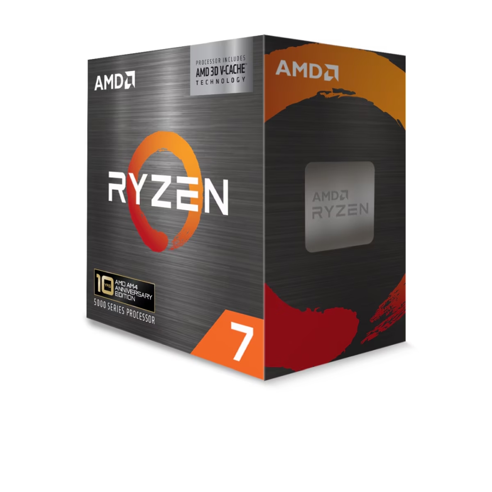 Процесор AMD Ryzen 7 5800X3D, 8 ядра / 16 нишки, 3.4–4.5 GHz, 100 MB cache, 105W, AM4