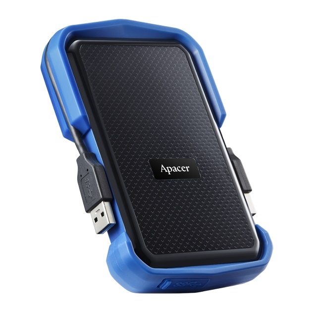 Твърд диск Apacer AC631, 2TB 2.5” SATA HDD USB 3.2 удароустойчив