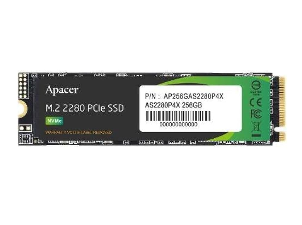 SSD Apacer AS2280P4X 256GB M.2 PCIe Gen3 x4 2100/1700MB/s