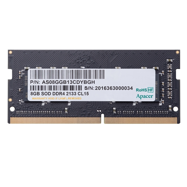 Вътрешна памет Apacer 8GB Notebook Memory -  DDR4 SODIMM 3200MHz