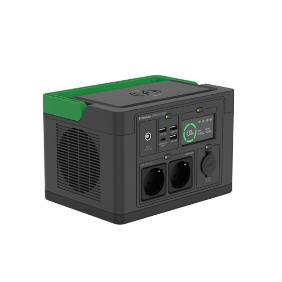 UPS Schneider OffGrid Portable Power Station 330 332Wh Lithium-ion 2 Schuko Sinewave
