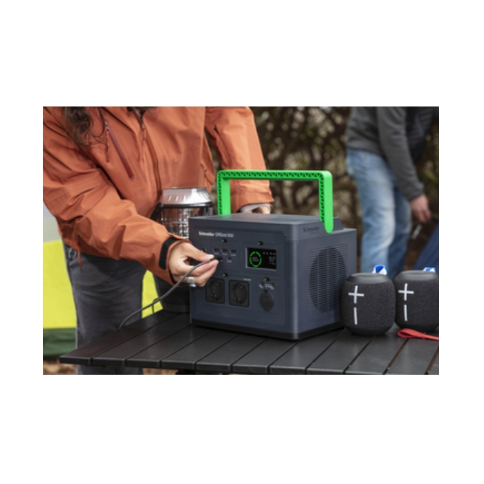 UPS Schneider OffGrid Portable Power Station 500Wh Lithium-ion Sinewave, Schuko x2