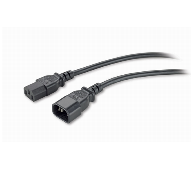 Захранващ кабел APC, 10A, 100-230V, C13 to C14