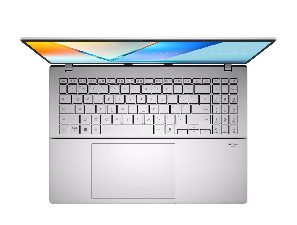 Лаптоп Asus Vivobook S S3607VA‑RP163 Core 7 240H 16 WUXGA 144Hz 16GB 1TB SSD No OS Cool Silver + раница