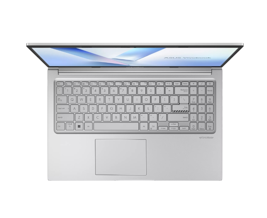 Asus Vivobook X1504VA‑BQ4659NA Laptop Intel 5 120U 15.6 FHD 24GB 1TB SSD No OS Cool Silver