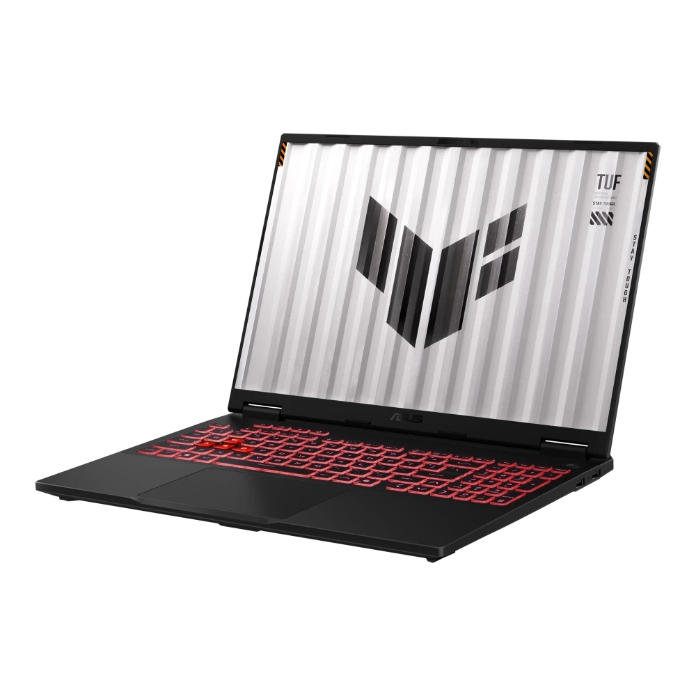 Gaming лаптоп Asus TUF F16 FA608UM‑RV015, AMD Ryzen 7 2600 3.8–5.1GHz, 16GB DDR5 5600, 16 WUXGA 1920x1200 165Hz, 1TB PCIe4.0, RTX 5060 8GB, Wi‑Fi 6E, Backlit, без ОС, сив