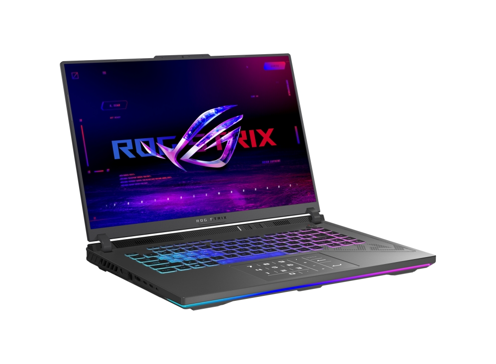 Gaming лаптоп Asus Strix G16 G614PM-RV160 Ryzen 9 8940HX 32GB DDR5 1TB G4 RTX 5060 8GB 16 WUXGA 165Hz Wi-Fi 7 черен