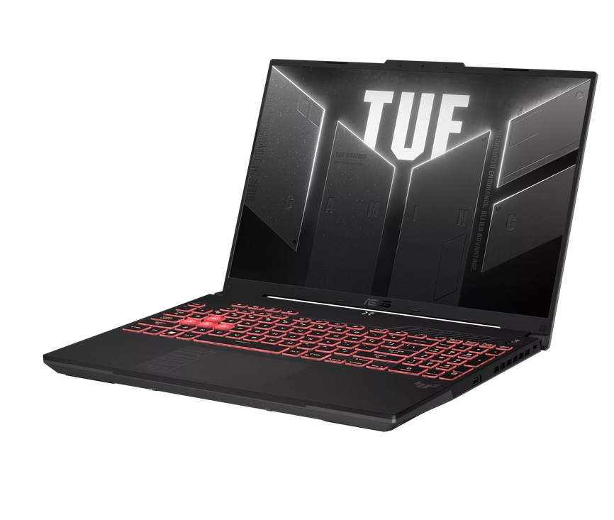 Gaming лаптоп Asus TUF A16  FA607NUQ-RL014,AMD Ryzen 7 170  3.2GHz (20MB Cache, up to 4.75 GHz, 8 cores, 16 Threads),16.0  WUXGA 1920X1200 16:10 , AG,144 Hz16GB DDR5 4800 Mhz(2*8),512 GB M.2 SSD,RTX 4050 6GB GDDR6,Wi-Fi 6(802.11ax),Backlit Chiclet Keyboar