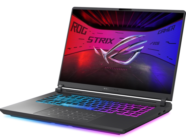 Gaming лаптоп Asus Strix G16 G615LP-TS215,Intel  Ultra 9 ,16.0 WQXGA(2560X1600),16:10 Bend+500nits, AG,300Hz,DDR5 32GB ( 16GB DDR5-5600 SO-DIMM *2 ) ,1TB , RTX 5070  8GB GDDR7,Wi-Fi 7 ,Backlit Chiclet Keyboard 4-Zone RGB,NO OS,Eclipse Gray + ROG Backpack