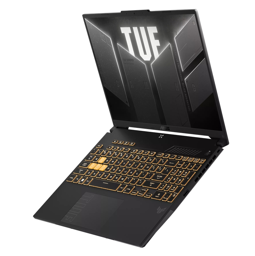 Геймърски лаптоп Asus TUF A16 FX607VJR-TU307, Core 7 230H, 16 GB DDR5, 512 GB SSD, RTX 3050 6 GB, 16 WUXGA 144Hz, Wi‑Fi 6, No OS