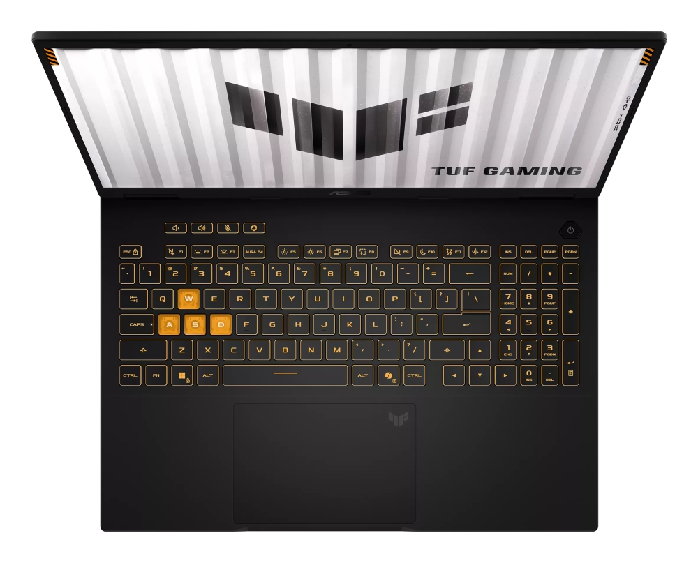 Asus TUF F16 FX610JH-TU027 gaming laptop, Core i7-14650HX, 16 GB DDR5, 512 GB SSD, RTX 5050 8 GB, 16 WUXGA 144Hz, No OS