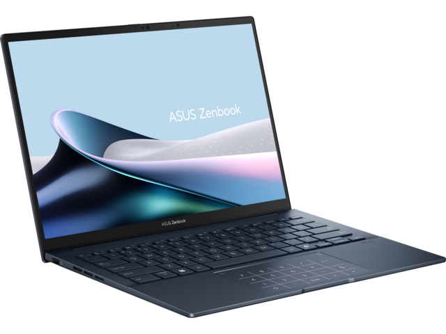 Asus Zenbook UX3405CA‑ST1098W Laptop Ultra 7 255H 14 OLED 2.8K 16GB 1TB SSD Win 11 Ponder Blue