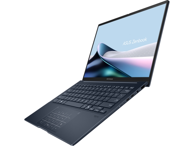 Asus Zenbook UX3405CA‑ST1098W Laptop Ultra 7 255H 14 OLED 2.8K 16GB 1TB SSD Win 11 Ponder Blue