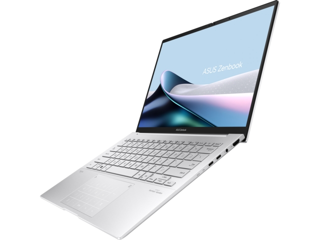 Лаптоп Asus Zenbook UX3405CA-ST787X, Intel Ultra 9 285H 2.9 GHz (24MB Cache, up to 5.4 GHz, 16 cores, 16 Threads), 14.0 OLED WQXGA+(WQ+) 2880X1800 16:10 Bend+500nits Glare , 120 Hz, LPDDR5X 32GB ( on board ),1TB  SSD G4, Windows 11 Pro,Foggy Silver