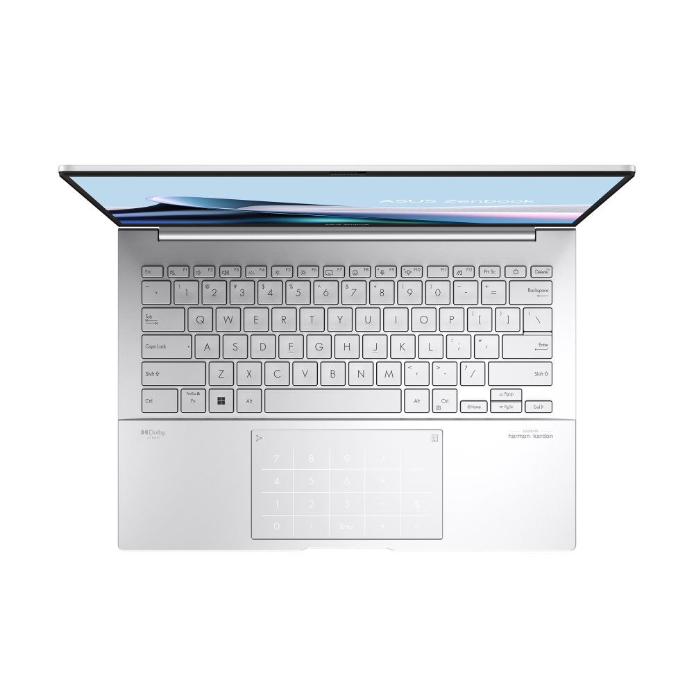 Лаптоп Asus Zenbook UX3405CA‑ST1109NA Ultra 9 285H 14 OLED 2.8K 32GB 1TB SSD No OS Foggy Silver