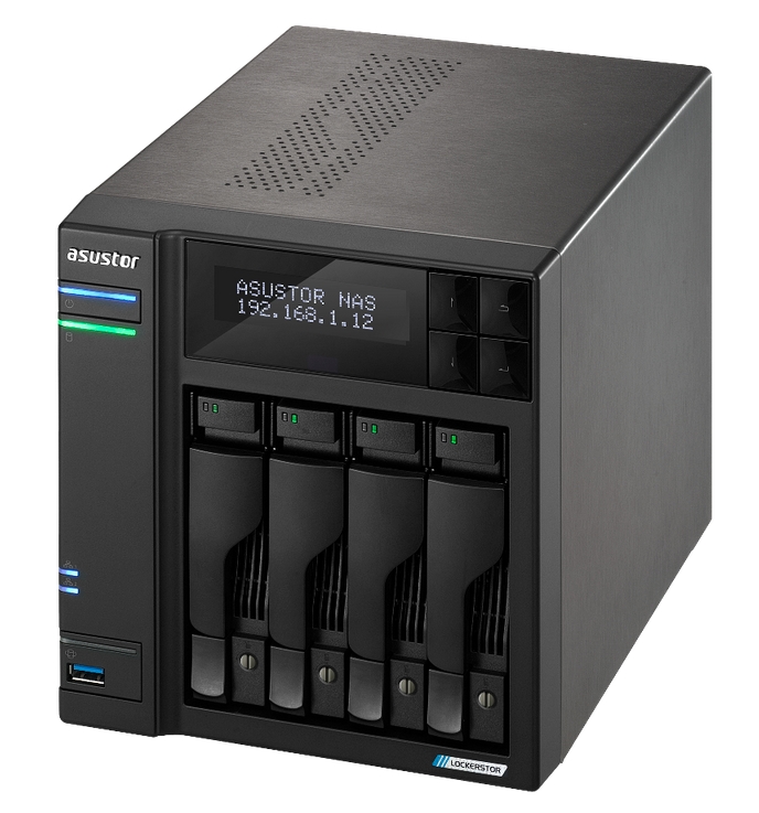 Мрежов сторидж Asustor Lockerstor AS6704T,4 Bay NAS