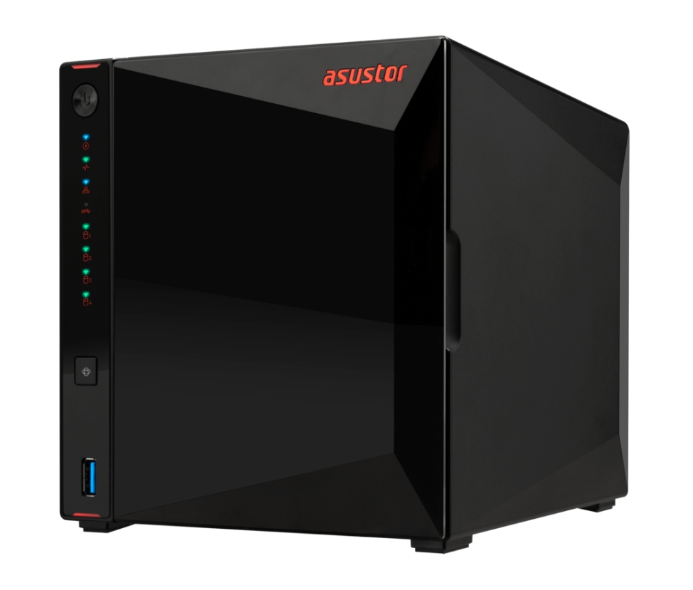 Мрежов сторидж Asustor Nimbustor AS5404T, 4 Bay NAS