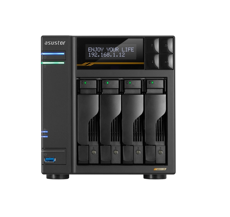 Мрежов сторидж Asustor Lockerstor 4 Gen3 AS6804T 4 Bay NAS