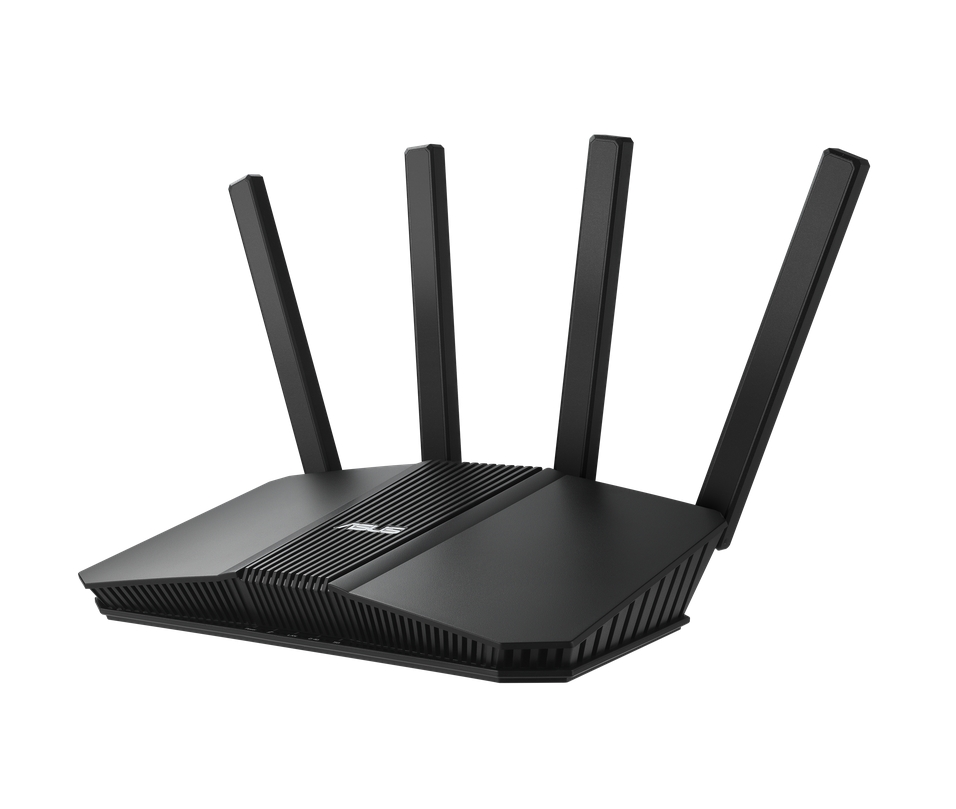 Asus RT-BE58U Wireless Router Dual-Band Quad-Core 2.0GHz 256MB/1GB Flash/RAM 2.5G Port AiProtection Pro LTE Mobile Black