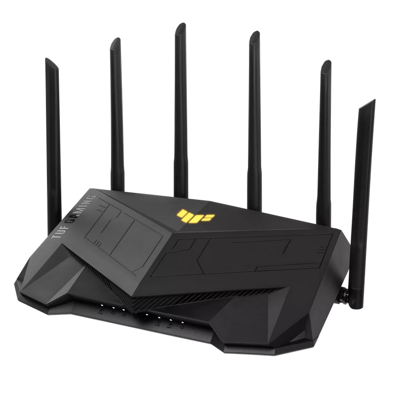 Asus TUF Gaming AX6000 Wireless Router Dual-Band Quad-Core 2.0GHz 256MB/512MB Flash/RAM 2.5G Port AiProtection Pro