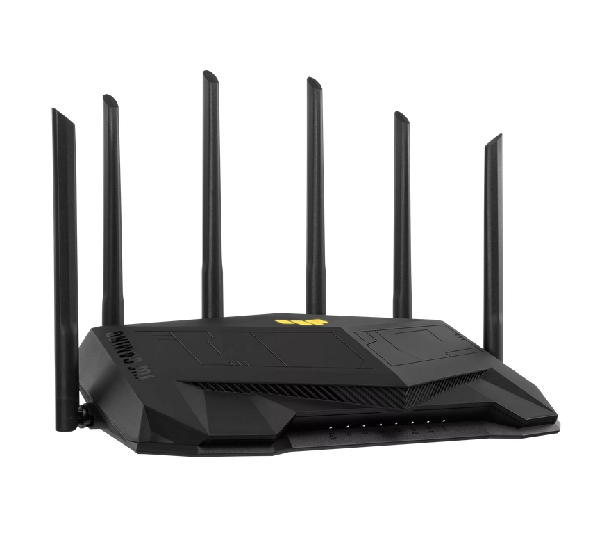 Asus TUF Gaming AX6000 Wireless Router Dual-Band Quad-Core 2.0GHz 256MB/512MB Flash/RAM 2.5G Port AiProtection Pro