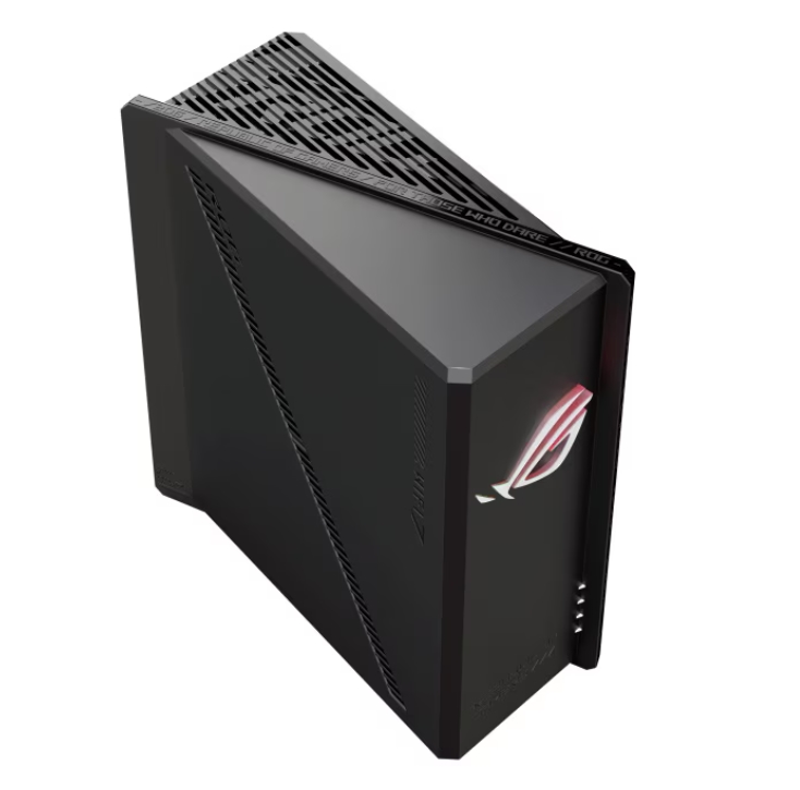 Рутер Asus ROG Strix GS-BE18000 Gaming Tri-Band 320MHz 2.6GHz CPU 2GB RAM 8x2.5G порт AiProtection Pro VPN RGB AiMesh