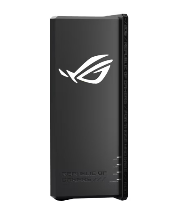Рутер Asus ROG Strix GS-BE18000 Gaming Tri-Band 320MHz 2.6GHz CPU 2GB RAM 8x2.5G порт AiProtection Pro VPN RGB AiMesh