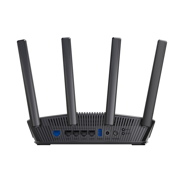 Рутер Asus RT-BE82U Gaming Dual-Band BE6500 2.0GHz CPU 1GB RAM 4x2.5G порт AiProtection Pro QoS VPN AiMesh