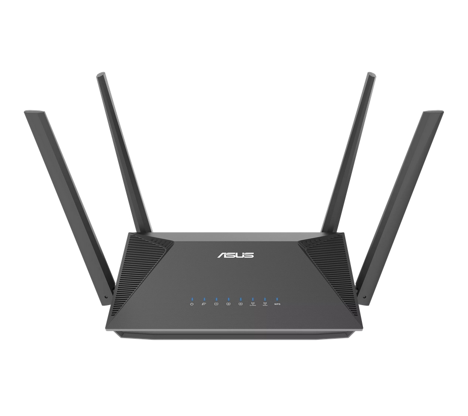 Рутер Asus RT-AX52 Pro AX3000 Dual-Band 1.3GHz CPU 256MB RAM гигабит AiProtection VPN AiMesh
