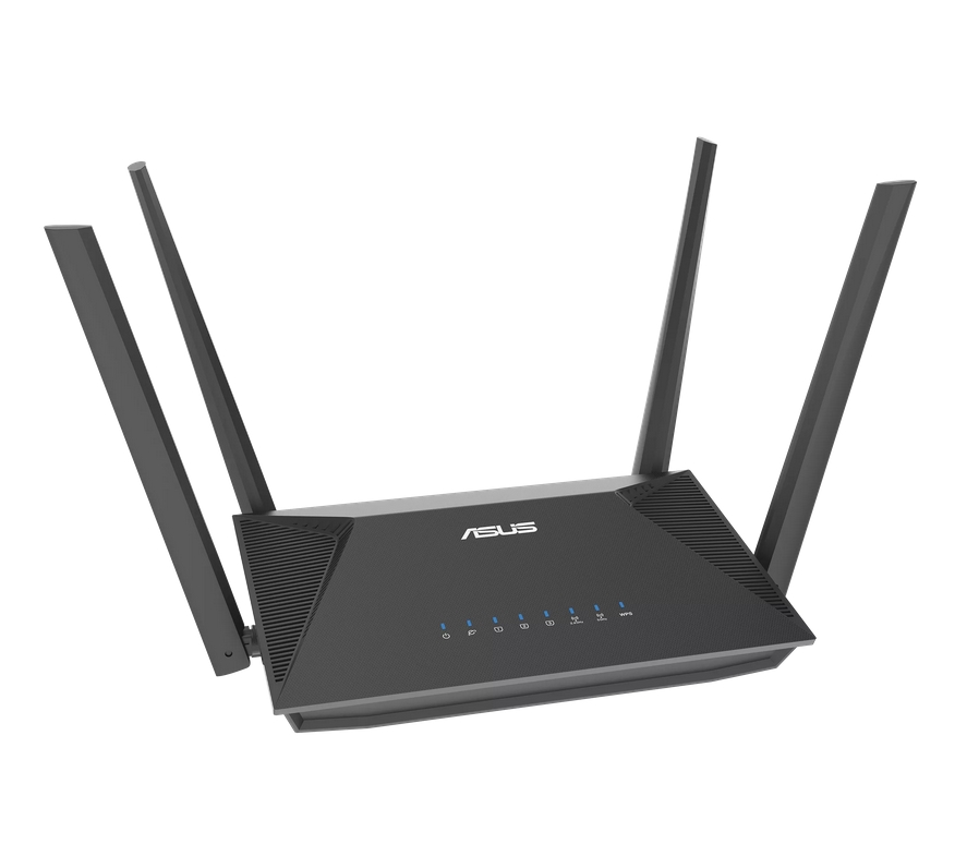 Рутер Asus RT-AX52 Pro AX3000 Dual-Band 1.3GHz CPU 256MB RAM гигабит AiProtection VPN AiMesh