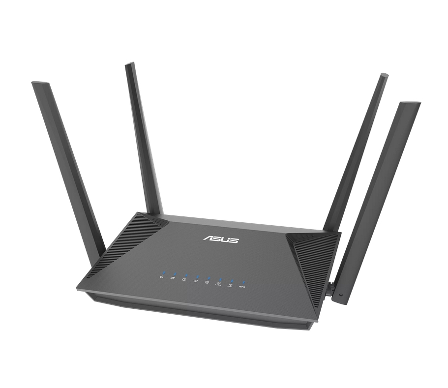Рутер Asus RT-AX52 Pro AX3000 Dual-Band 1.3GHz CPU 256MB RAM гигабит AiProtection VPN AiMesh