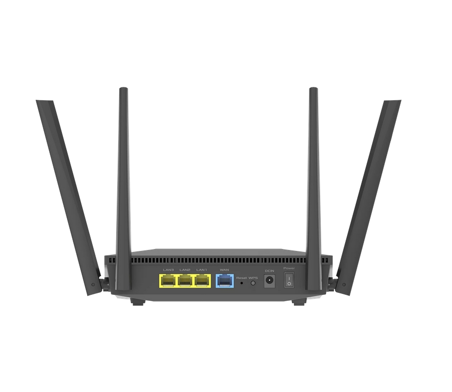 Рутер Asus RT-AX52 Pro AX3000 Dual-Band 1.3GHz CPU 256MB RAM гигабит AiProtection VPN AiMesh