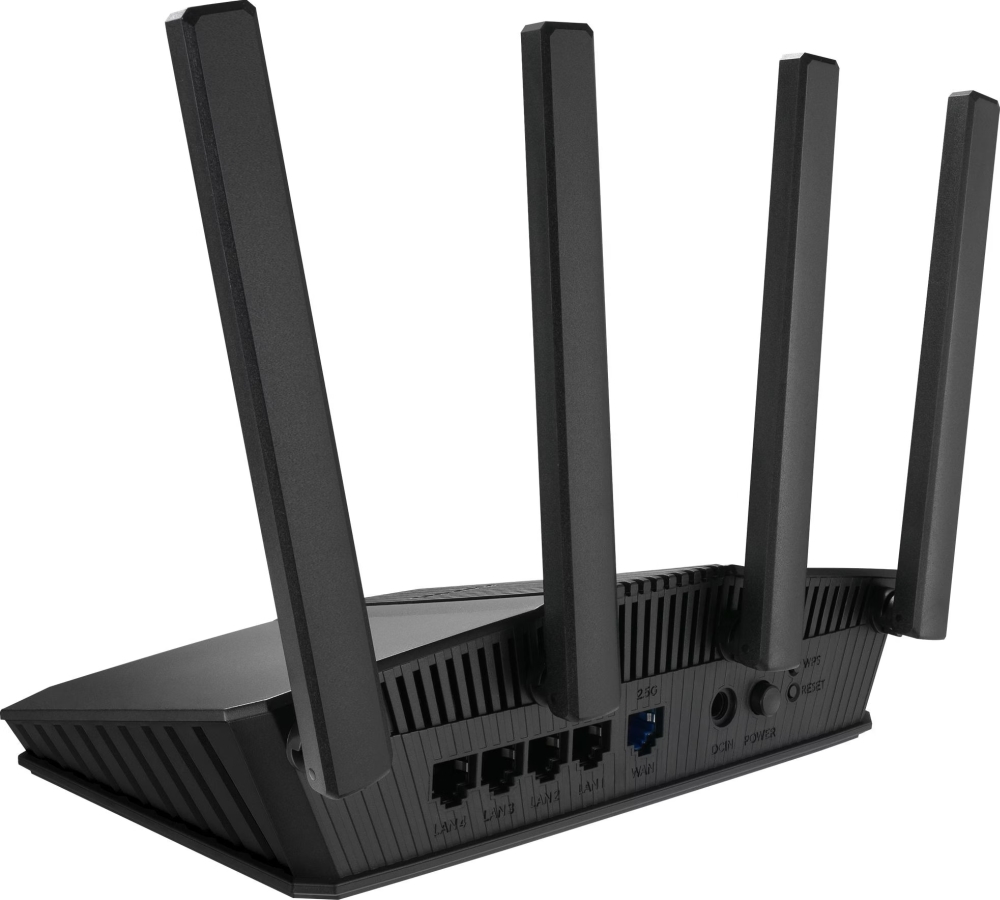 Рутер Asus RT‑BE55 BE3600 Wi‑Fi 7 AiMesh рутер черен