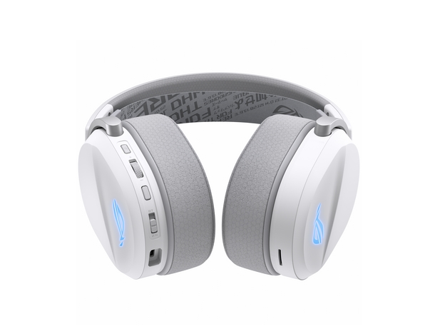Слушалки Asus ROG Delta II Wireless Moonlight White (A501ROGPELTA/WHT)