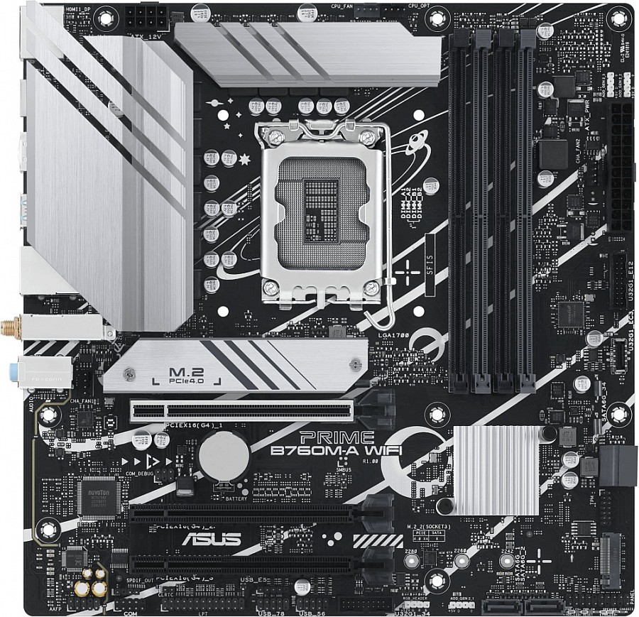 Дънна платка Asus Prime B760M-A Wi-Fi