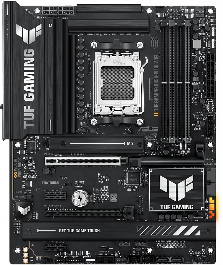 Дънна платка Asus TUF Gaming B850‑Plus Wi‑Fi + водно охлаждане Asus TUF Gaming LC III 360 ARGB
