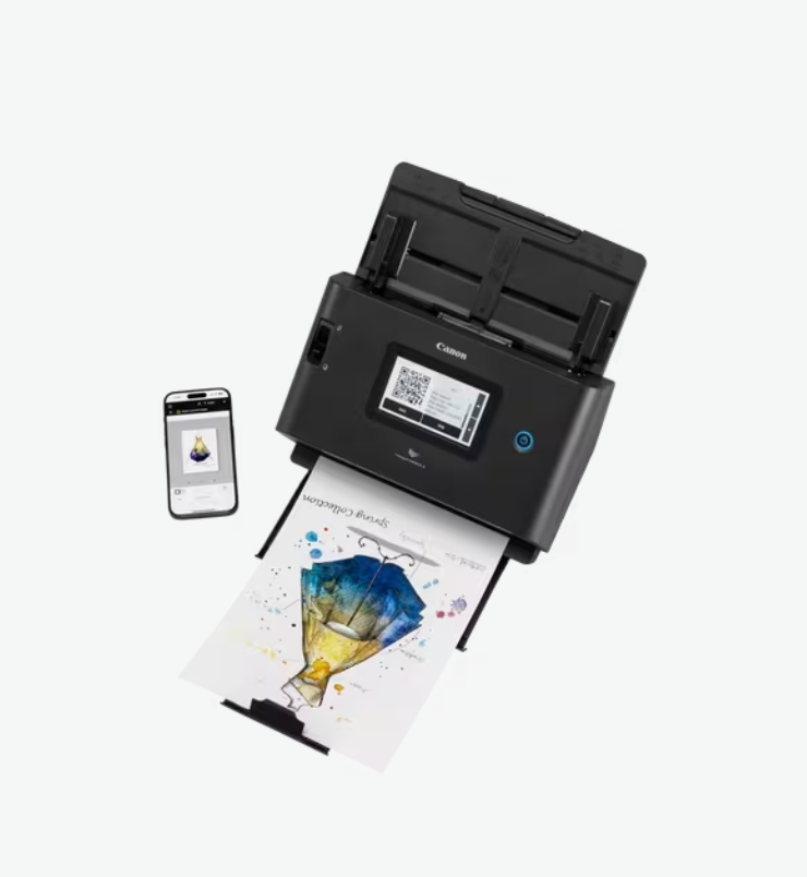 Скенер Canon imageFORMULA DR‑S350NW мрежов документен скенер + Readiris PDF Essentialsimage.jpg