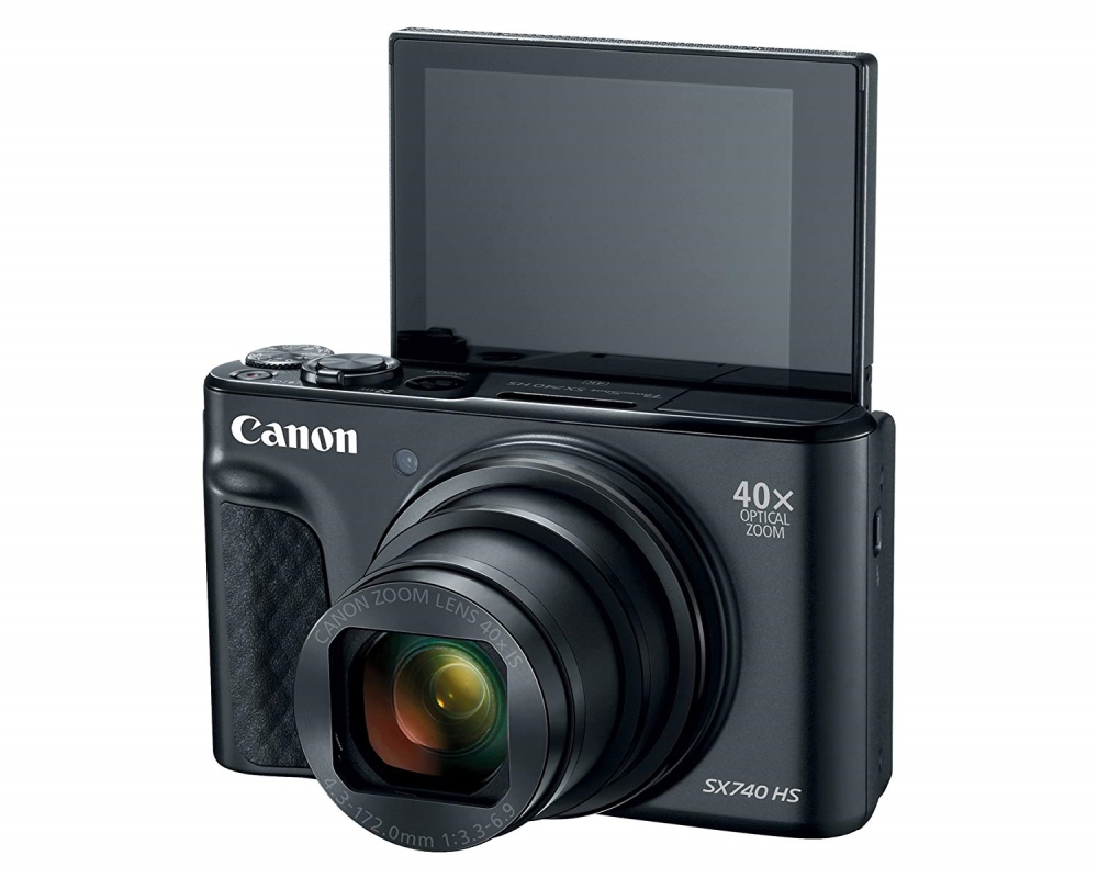 Цифров фотоапарат Canon PowerShot SX740 HS, Black ‒ technoMe.bg