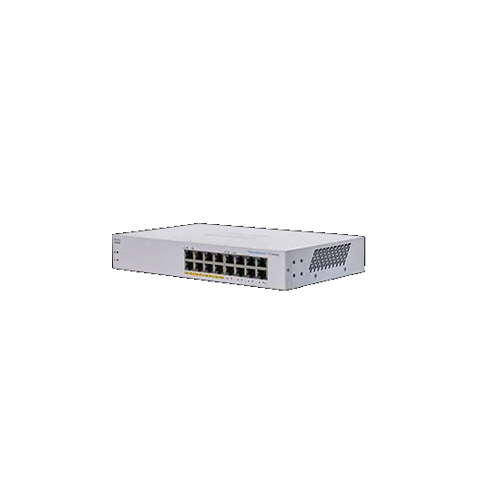 Switch cisco cbs110 unmanaged 16-port ge, partial poe